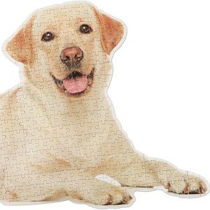 Joy Mags Labrador Dog 343 Unique Shape Puzzle Sealed in Box